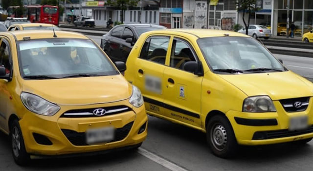 Paro de taxistas en Bogotá y otras ciudades del país, puntos de concentración para este jueves