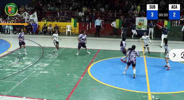 Subachoque ganó primer partido de la Copa Femenina de Fútbol de Salón de Cundinamarca