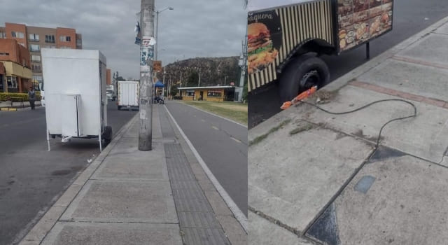 Trailers estarían invadiendo el espacio público en Ciudad Verde