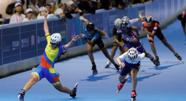 Medalla de oro y plata para Colombia en el Campeonato Mundial de Patinaje en Italia