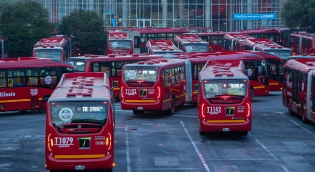 nuevos buses eléctricos de Transmilenio en Bogotá y Soacha