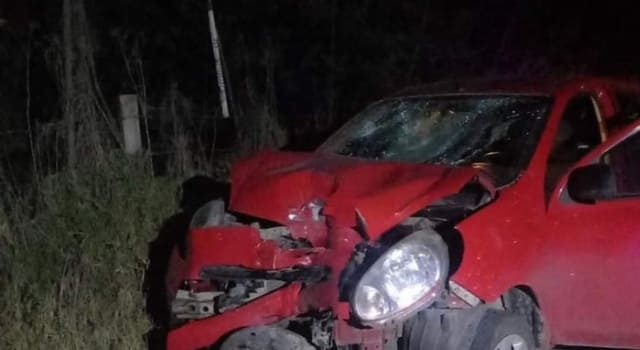 Accidente de tránsito en la vía Ubaté - Captura