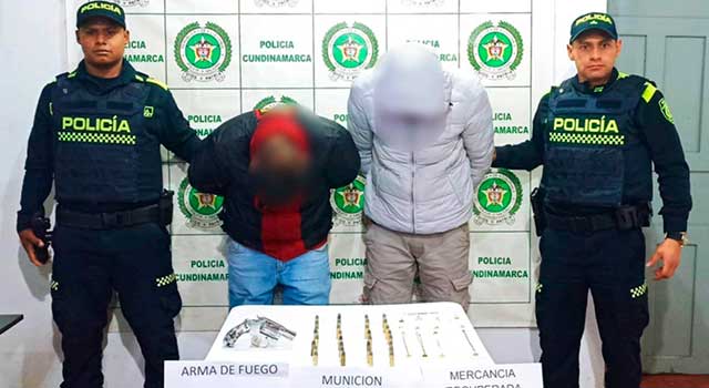 Cámaras de seguridad delataron a dos ladrones en Villapinzón Cundinamarca