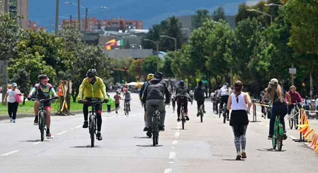 Este lunes festivo 14 de octubre, la ciclovía bogotana estará llena de actividades