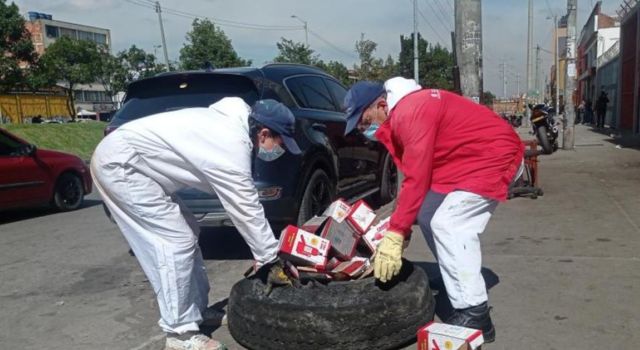 Estrategia “La Llampions”, buscan realizar limpieza en espacio público en Bogotá