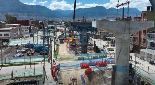 Avanza la construcción del Metro de Bogotá en la localidad de Antonio Nariño