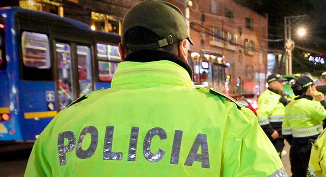 Ladrones atropellaron a dos policías en Bogotá para huir después de un robo