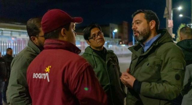 Alcalde Galán lideró operativo de seguridad en localidades de Bogotá