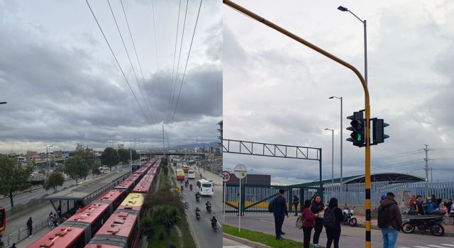 Transmilenio en Soacha y el Tunal presentaron retrasos en la mañana de este lunes