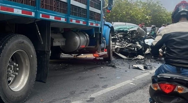 Accidente en la vía Panamericana dejó varios heridos