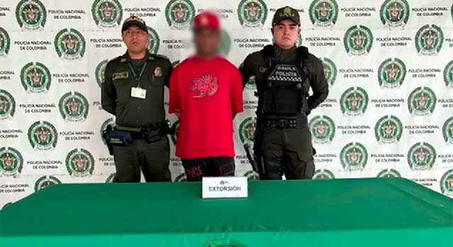 Capturado peligroso extorsionista en Soacha, amenazaba a comerciantes y transportadores