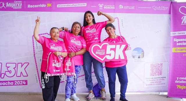 Inició la entrega de Kits para la Carrera de la Mujer en Soacha “Mujeres de Primera”