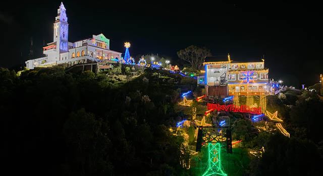 Cerro de Monserrate, puerto de fe en Navidad