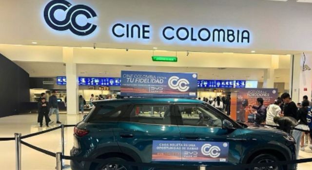 Cine Colombia sorteará lujosas camionetas eléctricas modelo BYD, conozca cómo aplicar