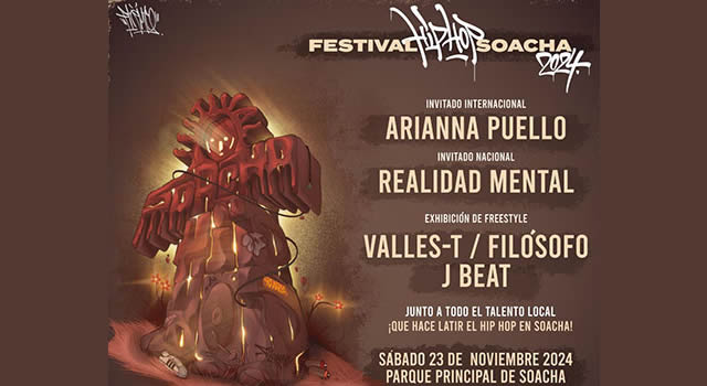 Este fin de semana es el Festival Hip-Hop Soacha 2024