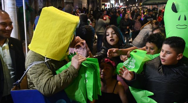 Más de 7.000 niños y jóvenes participaron del Halloween en Sibaté