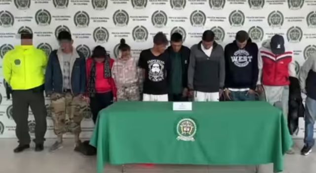 banda delincuencial en Soacha que inducía a menores al consumo de drogas