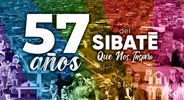 Agenda de actividades para celebrar los 57 años de Sibaté, Cundinamarca