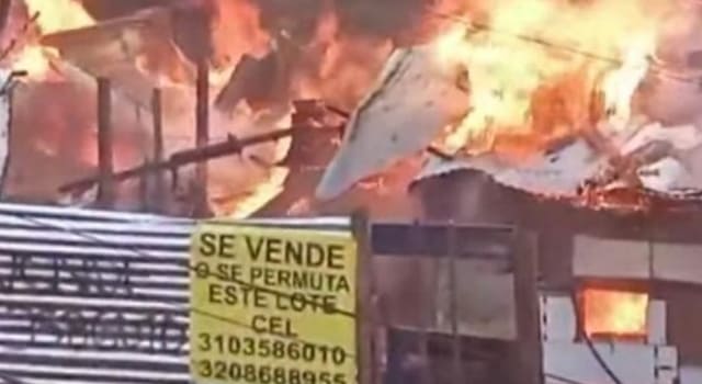 Incendio en Chapinero afectó varias familias