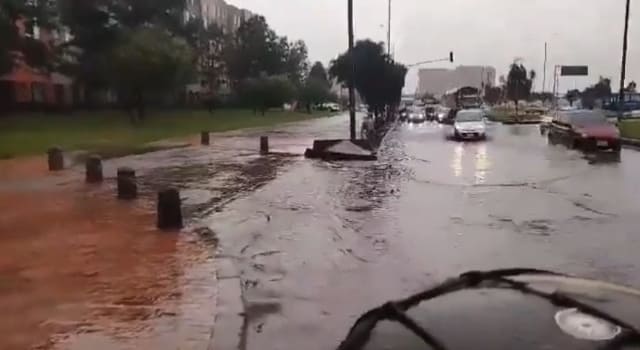 Lluvias generaron graves inundaciones en varios sectores de Bogotá