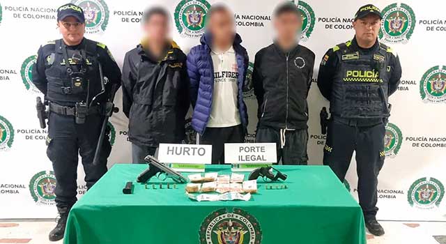 Capturados por robar un supermercado al suroccidente de Bogotá