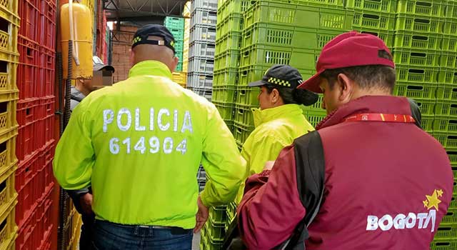 Recuperan 4 mil canastillas robadas a supermercados en Bogotá