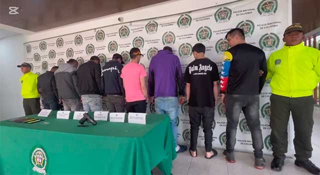 Temible banda dedicada al hurto de motocicletas en Soacha fue desmantelada, capturados tres extranjeros