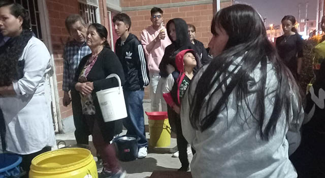 Conjunto residencial de Soacha lleva cinco días sin agua.