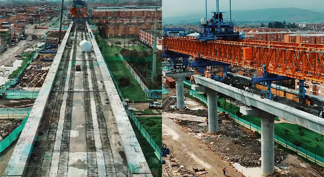 Video muestra el gran avance de las obras de la Línea 1 del Metro de Bogotá