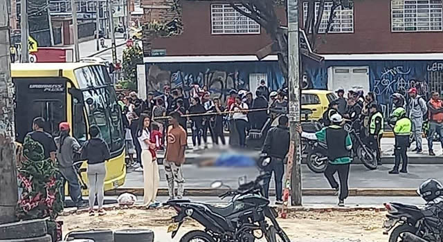 Suspenderían a miembro del grupo guía de Tránsito Bogotá involucrado en accidente donde falleció una persona