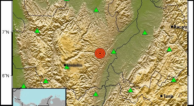 Temblor en Colombia hoy 24 de diciembre, la magnitud fue de 4.4