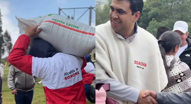 Alcaldía de Soacha entrega insumos a los ganaderos del sector rural