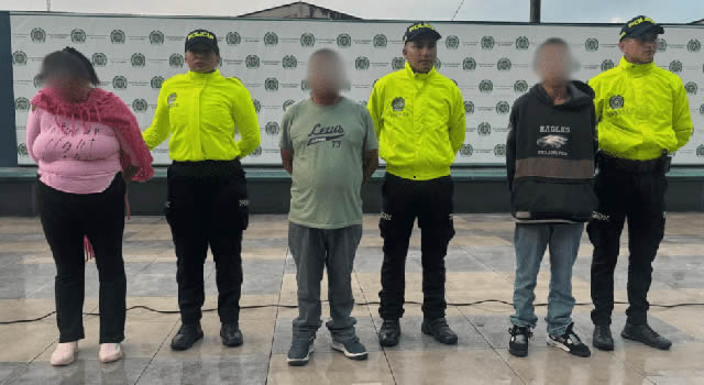 A la cárcel banda que perpetró millonarios robos en Bogotá