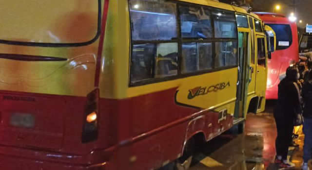 Siguen atracos a pasajeros en los colectivos de Soacha