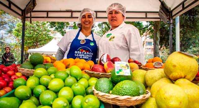 Asista a los mercados campesinos de Bogotá este domingo