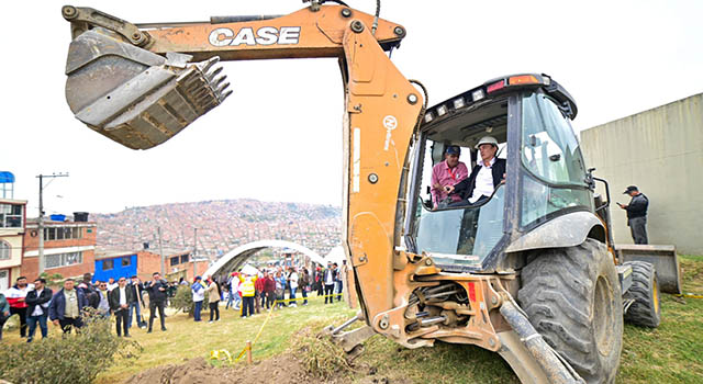 Se puso la primera piedra del Punto de Abastecimiento Solidario en Soacha