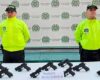 Incautan armas en San Andresito de la 38 en Bogotá