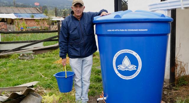 El programa para recolectar agua lluvia y enfrentar la escasez hídrica busca beneficiar a hogares en zonas rurales y centros poblados de la jurisdicción, como alternativa frente al desabastecimiento de agua en temporadas secas.