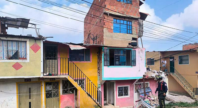 Vivienda que se desplomó en Soacha será demolida en su totalidad, alcaldía hace seguimiento