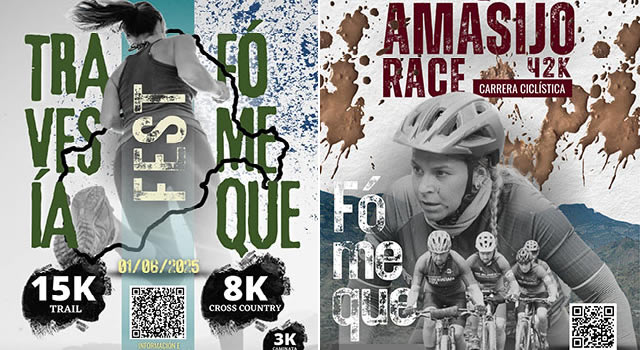 Llega la primera gran carrera ciclística y atlética de Fómeque, Cundinamarca