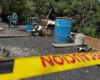Una construcción ilegal, levantada sobre terreno inestable y a pocos metros de una quebrada en Cundinamarca, fue suspendida por la CAR tras una denuncia ciudadana.