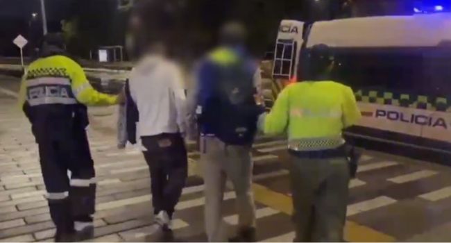 Frustran robo a vivienda en Bogotá: dos hombres fueron capturados