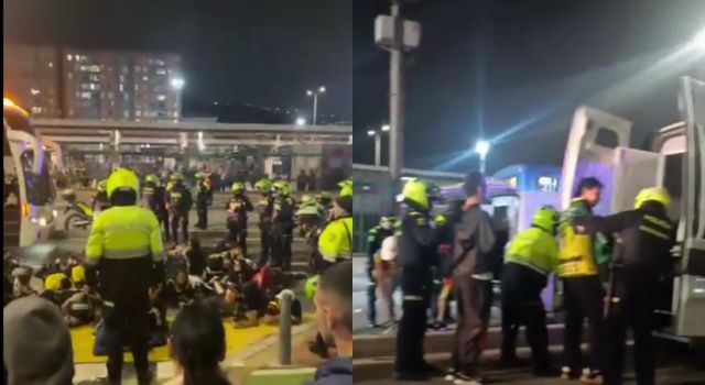 [VIDEO] Enfrentamiento entre hinchas en Usme: Policía de Bogotá entrega detalles del secuestro de un bus
