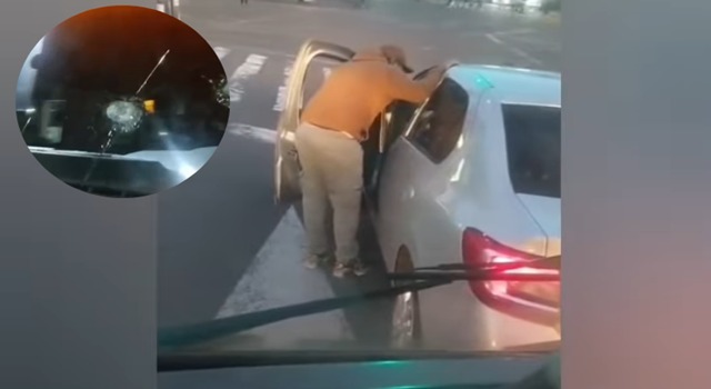 La violencia vial sigue en aumento en Bogotá. En un reciente caso de intolerancia, un taxista dispara contra conductor del SITP en plena vía pública.