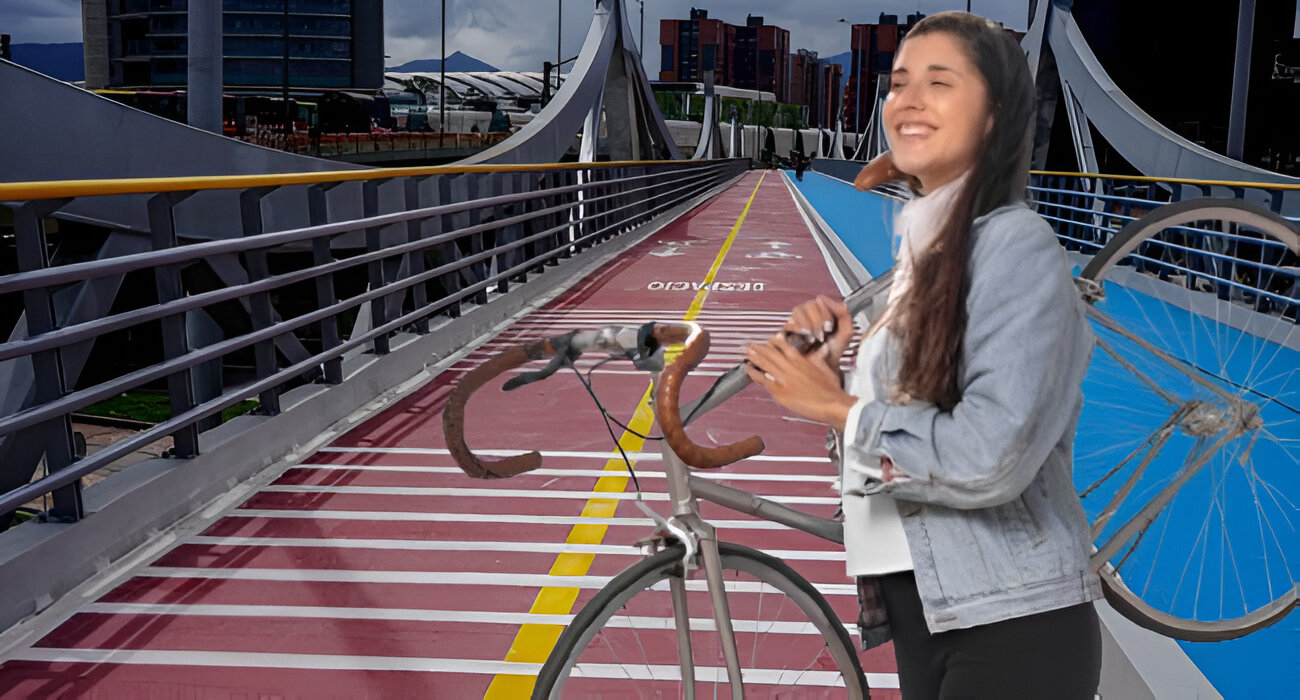 Paso peatonal con escaleras será reemplazado por una megaestructura en Bogotá
