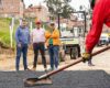 Alcaldía de Soacha continúa pavimentación del barrio La Veredita
