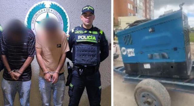 En cuestión de minutos, un robo de maquinaria se convirtió en una escena de tensión en Suba, el vigilante fue hallado amarrado en un contenedor y los ladrones intentaron huir con equipos de alto valor.