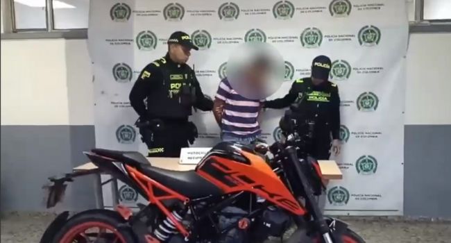 Volvió a delinquir tras salir de prisión: robaba motocicletas en el sur de Bogotá