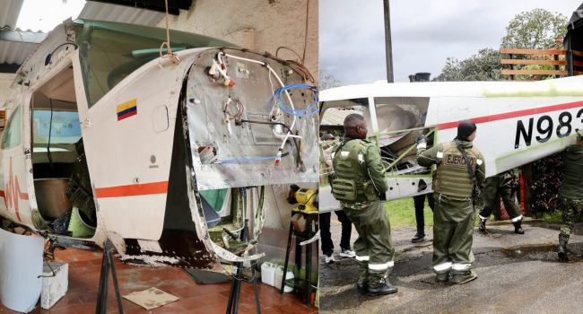 ¿Narcotráfico desde Chía? Descubren taller clandestino con aeronaves modificadas