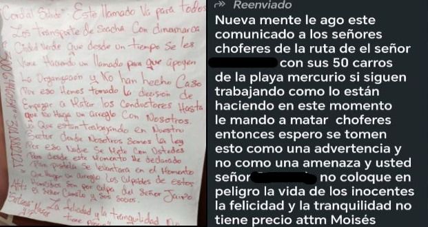 Atemorizados están los conductores de Soacha por amenazas de muerte